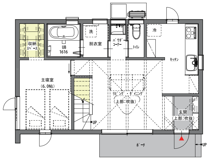 片流れ屋根タイプ