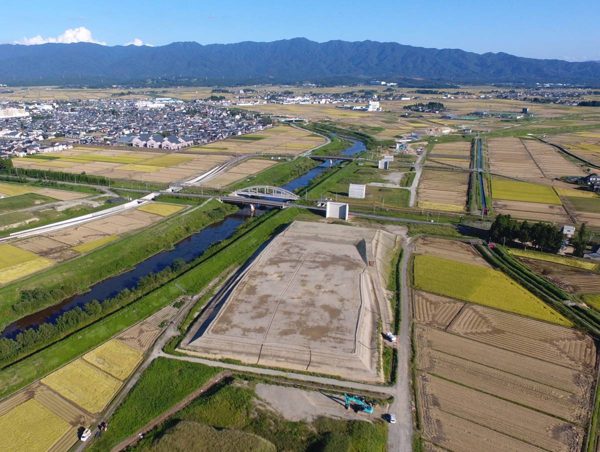 阿賀野バイパス １６工区改良その３工事 株式会社新潟藤田組